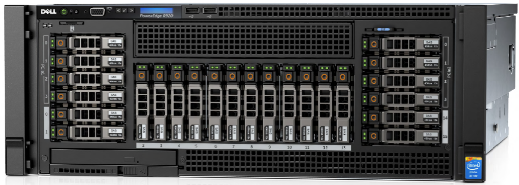 MÁY CHỦ SERVER DELL POWEREDGE R920 E7-8893 V2 PROCESSOR 3.4GHZ